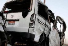 مصرع 6 أشخاص وإصابة 14 آخرين في حادث سير